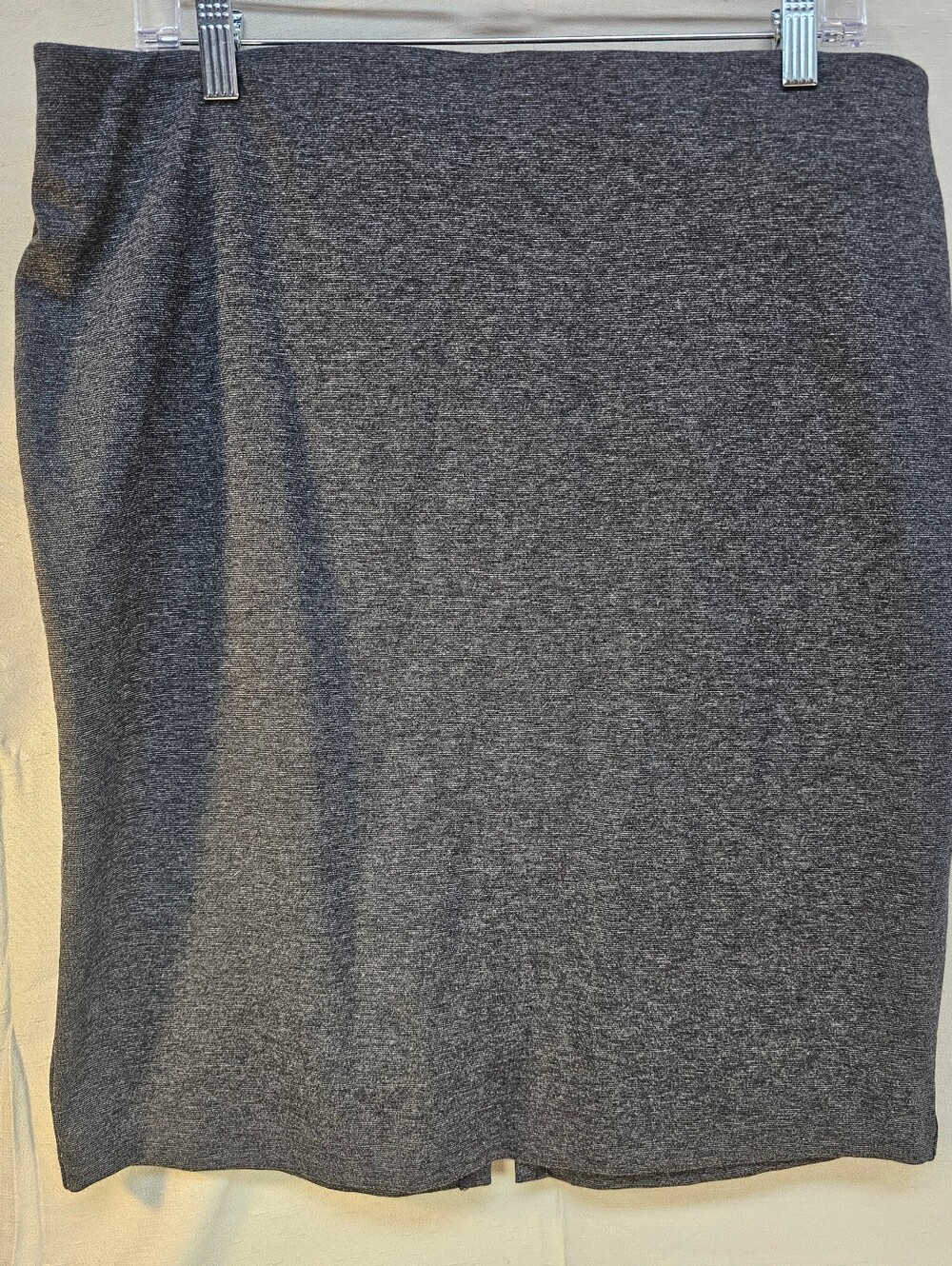 Old Navy Women's Classic Charcoal Knit Pencil Skirt Size Large